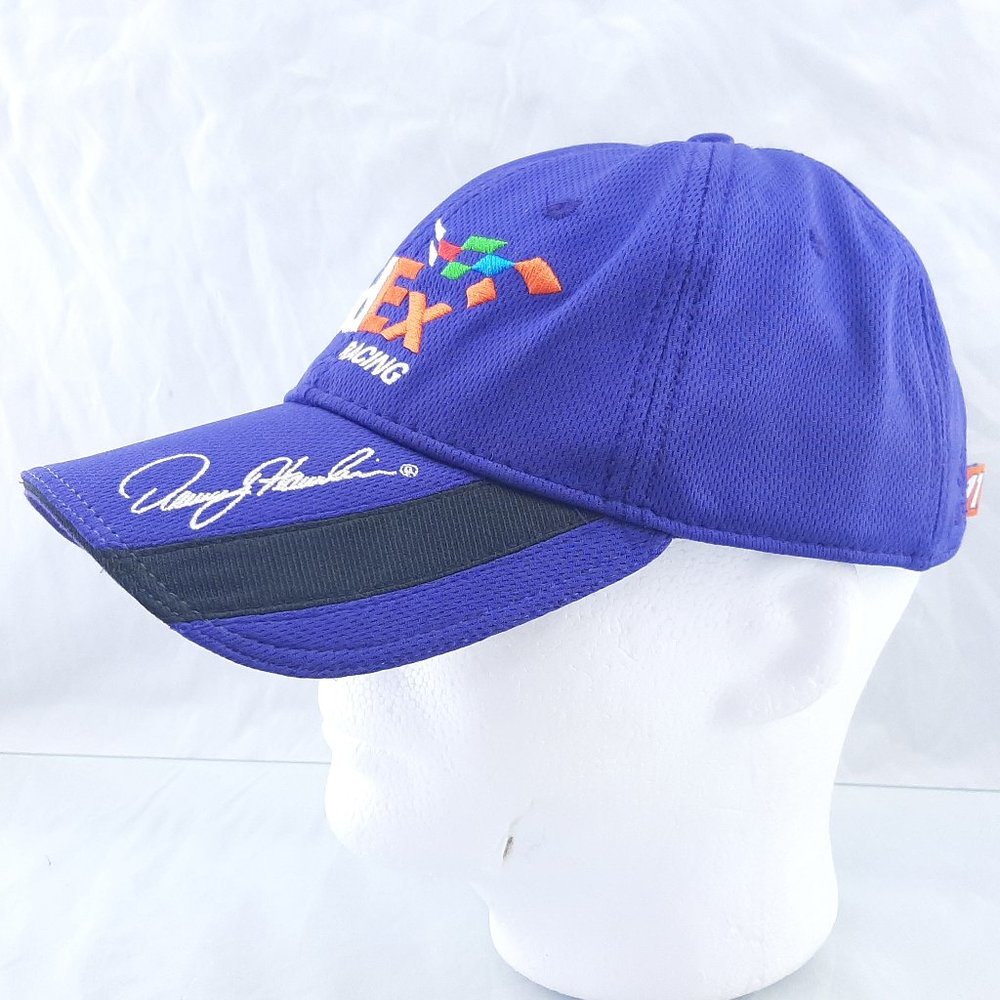 FedEx Racing Denny Hamlin #11 Purple Hat Mesh Chase Authentics Nascar